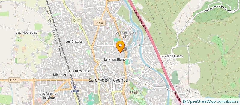 localisation de l'entreprise LMTECHNO à SALON-DE-PROVENCE