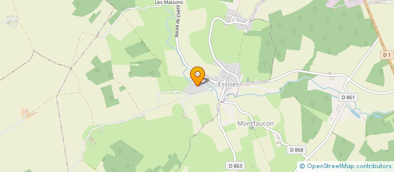 localisation de l'entreprise LMTF à ESSISES