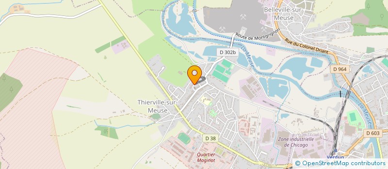 localisation de l'entreprise LMTP à THIERVILLE-SUR-MEUSE