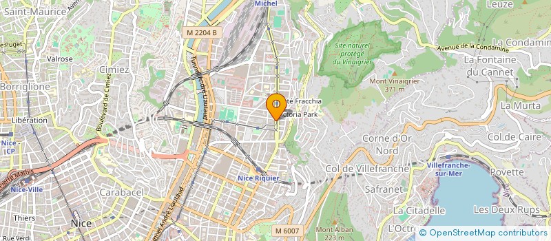 localisation de l'entreprise LMTS à NICE