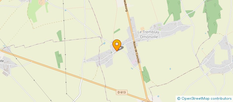 localisation de l'entreprise LMV à CROSVILLE-LA-VIEILLE