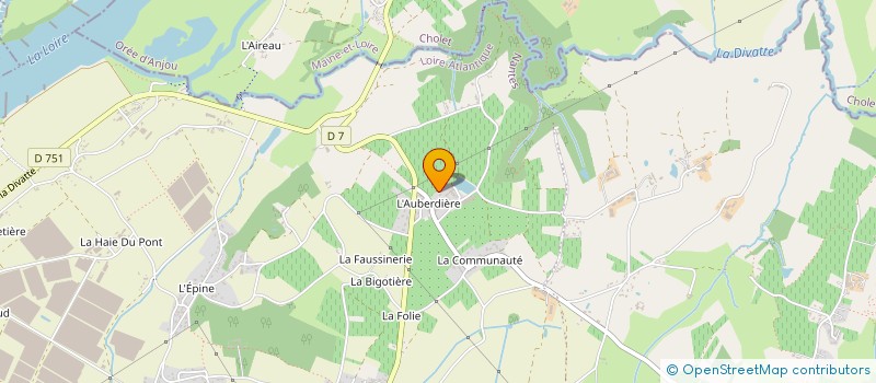 localisation de l'entreprise LMV  DIVATTE-SUR-LOIRE