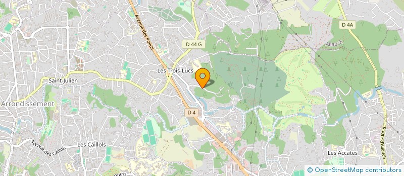 localisation de l'entreprise LMV à MARSEILLE