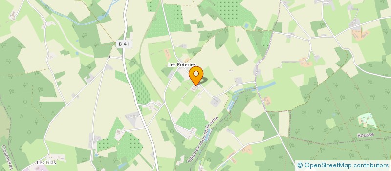 localisation de l'entreprise LMV à VILLAINES SOUS MALICORNE