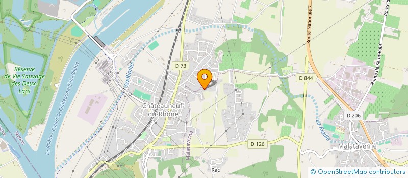 localisation de l'entreprise LMV  MALATAVERNE