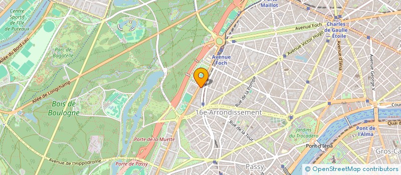 localisation de l'entreprise LMV CONSEIL  PARIS