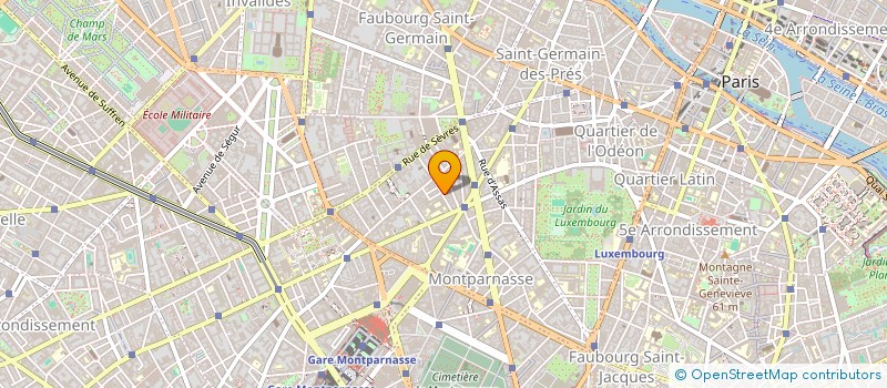 localisation de l'entreprise LMV - LES MANIES VERTES à PARIS