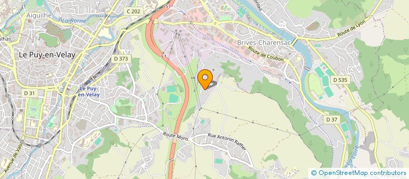 localisation de l'entreprise LMV LEVAGE MANUTENTION DU VELAY à LE PUY EN VELAY