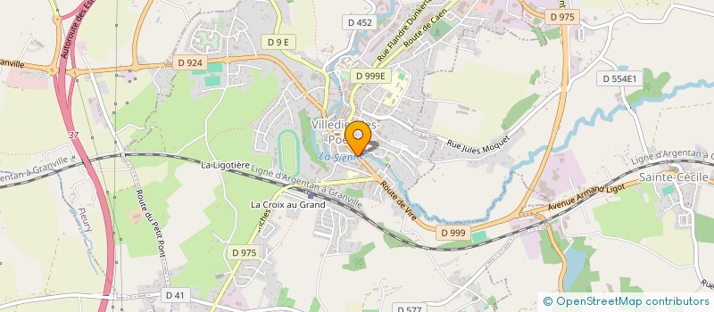 localisation de l'entreprise LMV VILLEDIEU à VILLEDIEU-LES-POELES-ROUFFIGNY
