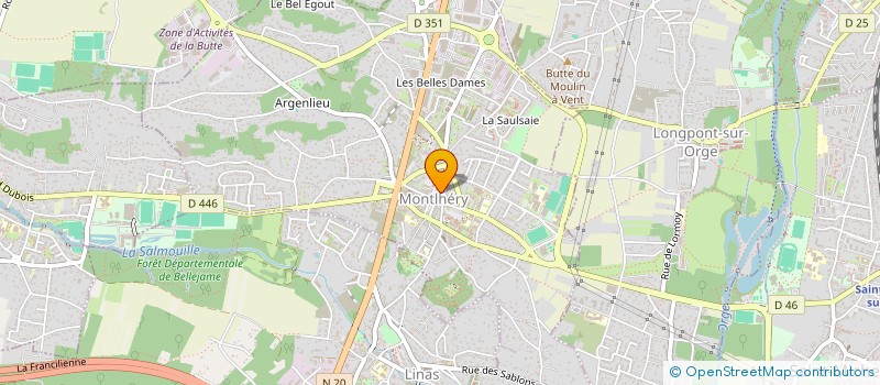 localisation de l'entreprise LMVECO à MONTLHERY