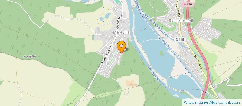 localisation de l'entreprise LMVI  MEREVILLE