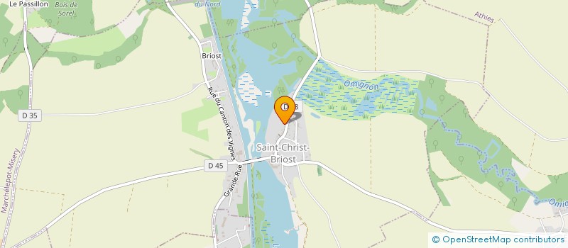 localisation de l'entreprise LMVISIONRH  SAINT-CHRIST-BRIOST