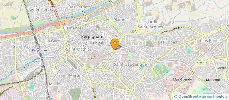localisation de l'entreprise LMW à PERPIGNAN