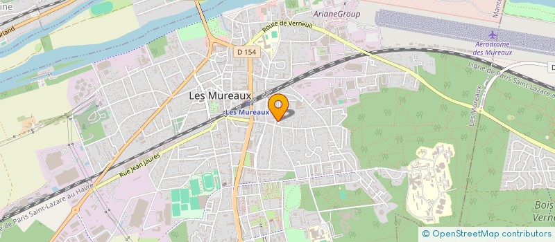 localisation de l'entreprise LMX EVENT à LES MUREAUX