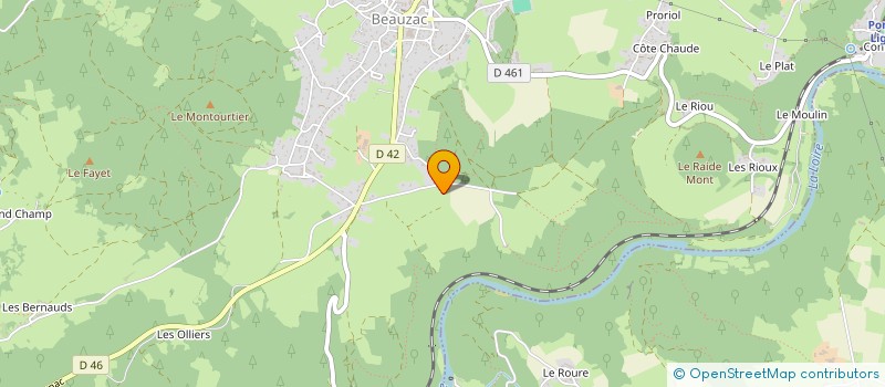 localisation de l'entreprise LMX SOLAR  BEAUZAC