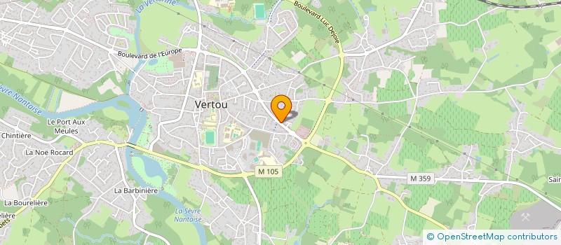 localisation de l'entreprise LMY  VERTOU