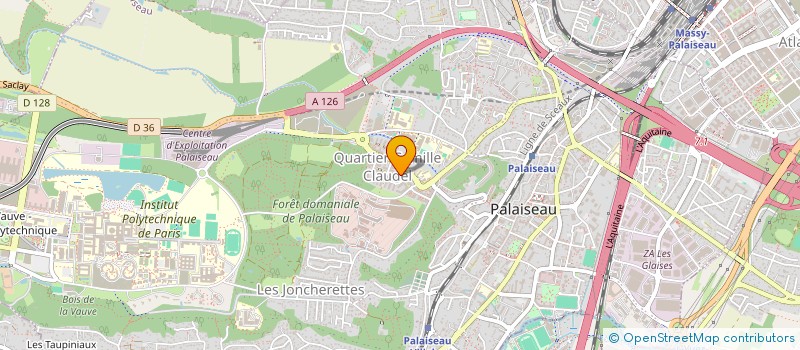 localisation de l'entreprise LMYL9189  PALAISEAU