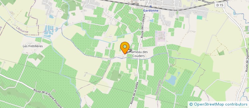 localisation de l'entreprise LMZ 2  LAMONZIE-SAINT-MARTIN