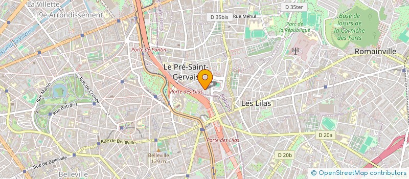 localisation de l'entreprise LMZ à LE PRE-SAINT-GERVAIS