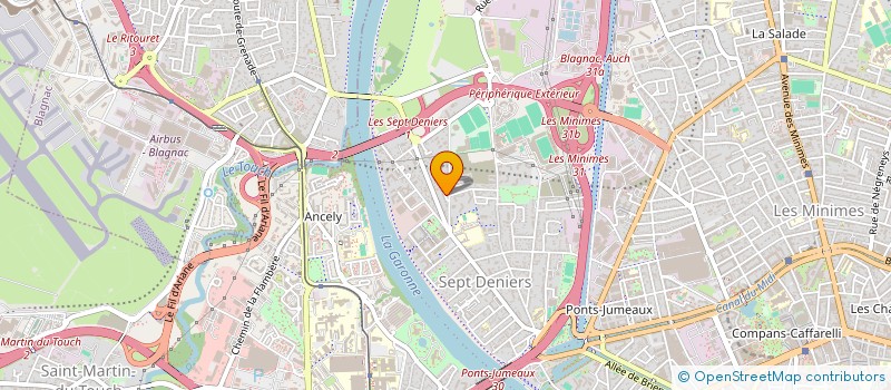 localisation de l'entreprise LMZ à TOULOUSE