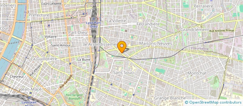 localisation de l'entreprise LMZ FINANCE à MEYZIEU