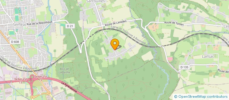 localisation de l'entreprise LMZ IMMOBILIER  SARROUILLES