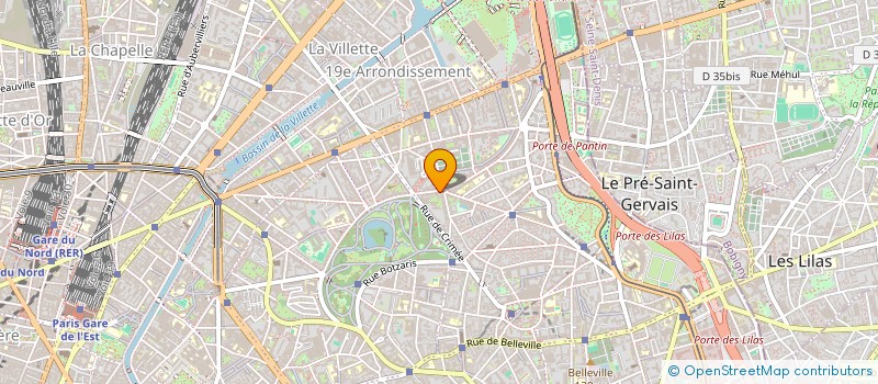 localisation de l'entreprise LN  PARIS