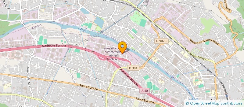 localisation de l'entreprise LN à SCIONZIER
