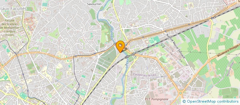 localisation de l'entreprise LN ASSURANCE à MONTPELLIER