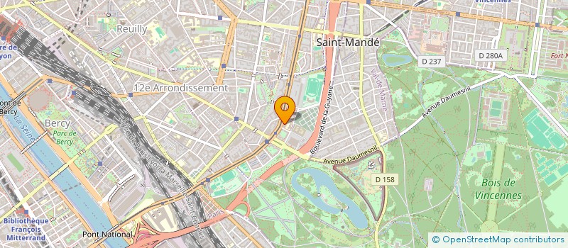 localisation de l'entreprise LN CONCEPT à PARIS