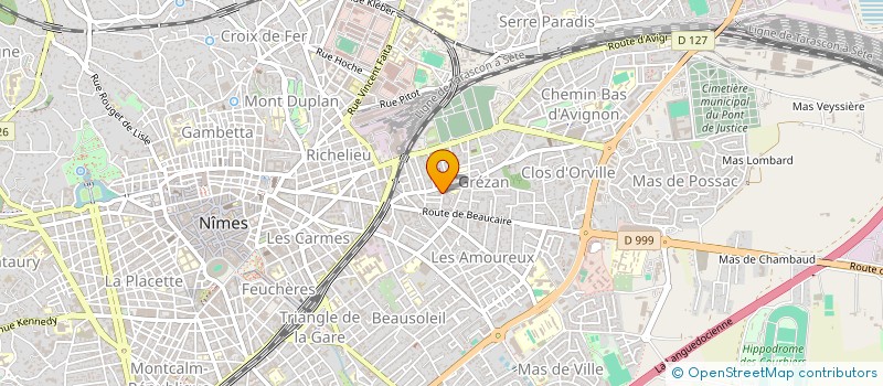 localisation de l'entreprise LN CONSEIL  NIMES