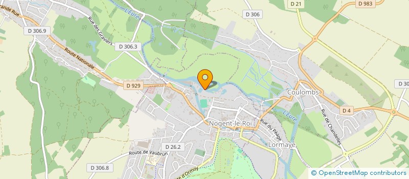 localisation de l'entreprise LN DEVELOPPEMENT à NOGENT-LE-ROI