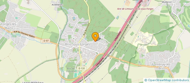 localisation de l'entreprise LN ENERGIE à BRIIS-SOUS-FORGES