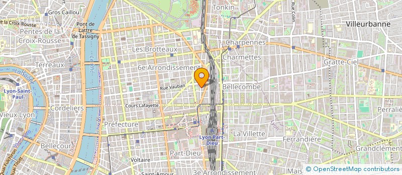 localisation de l'entreprise LN EXPERTISE ET CONSEILS à LYON