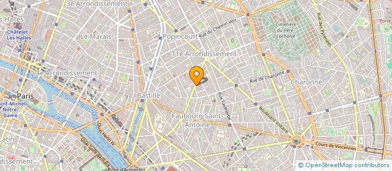 localisation de l'entreprise LN GESTION  PARIS