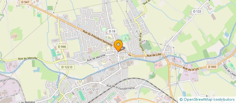 localisation de l'entreprise LN IMMO  CUCQ