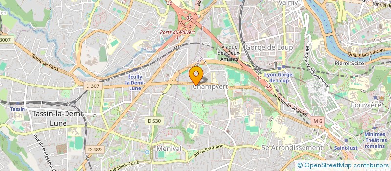 localisation de l'entreprise LN INVEST  LYON