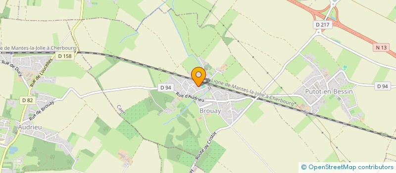 localisation de l'entreprise LN ORTHOPHONIE  ROTS