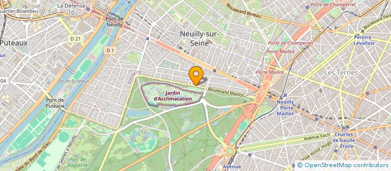 localisation de l'entreprise LN PARTNERS  NEUILLY-SUR-SEINE