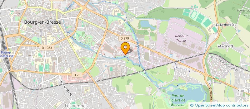 localisation de l'entreprise LN PROTECH  BOURG-EN-BRESSE