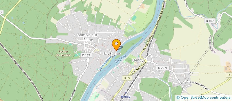 localisation de l'entreprise LN RENAISSANCE  SAMOIS-SUR-SEINE