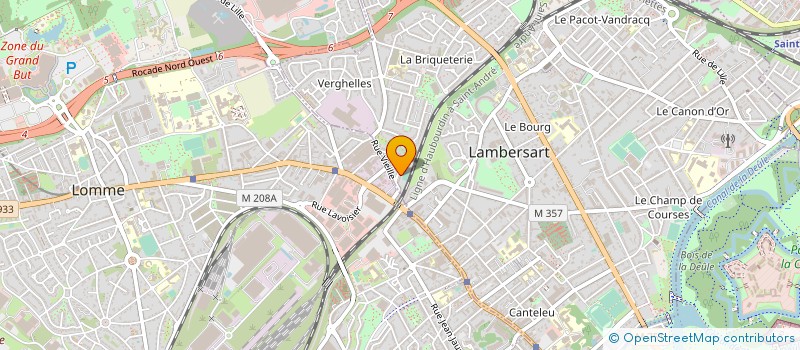 localisation de l'entreprise LN SERVICES à LAMBERSART