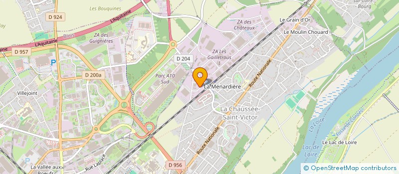 localisation de l'entreprise LN2M  LA CHAUSSEE-SAINT-VICTOR