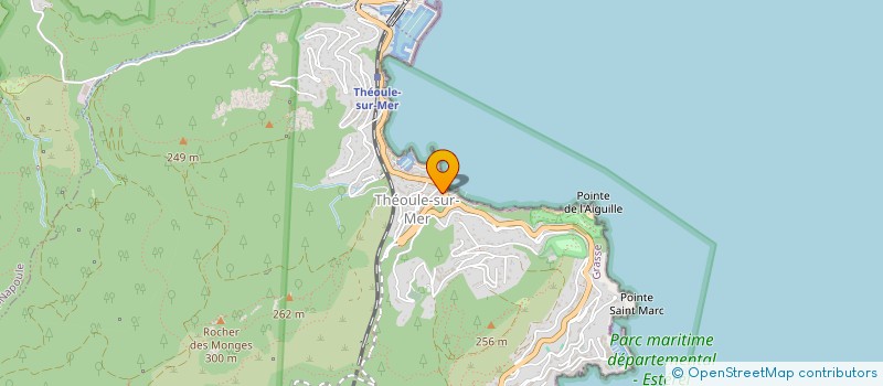 localisation de l'entreprise LNA  THEOULE-SUR-MER