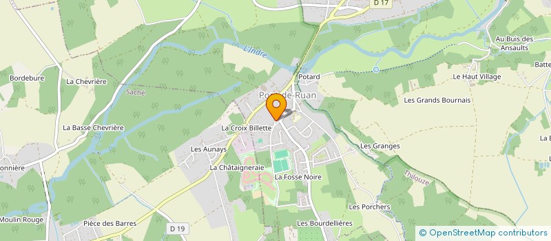 localisation de l'entreprise LNA  PONT-DE-RUAN