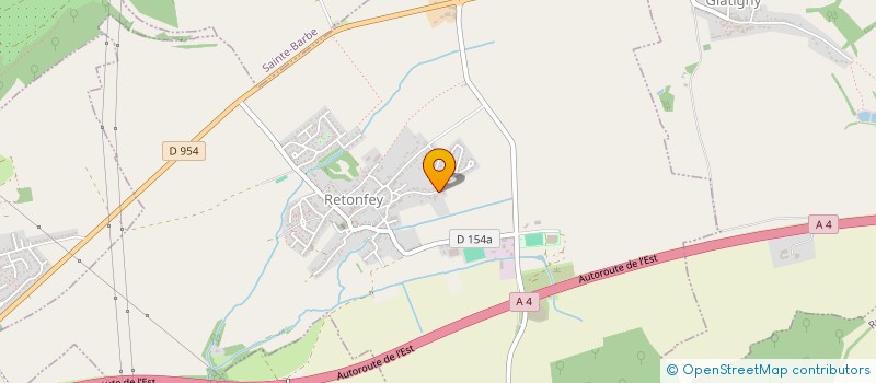localisation de l'entreprise LNA  RETONFEY