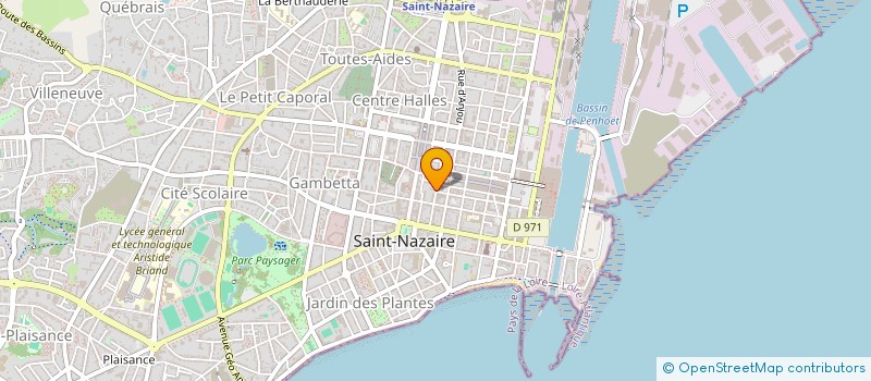 localisation de l'entreprise LNA  SAINT-NAZAIRE