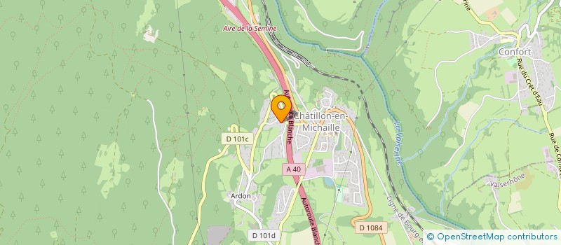 localisation de l'entreprise LNA à VALSERHONE