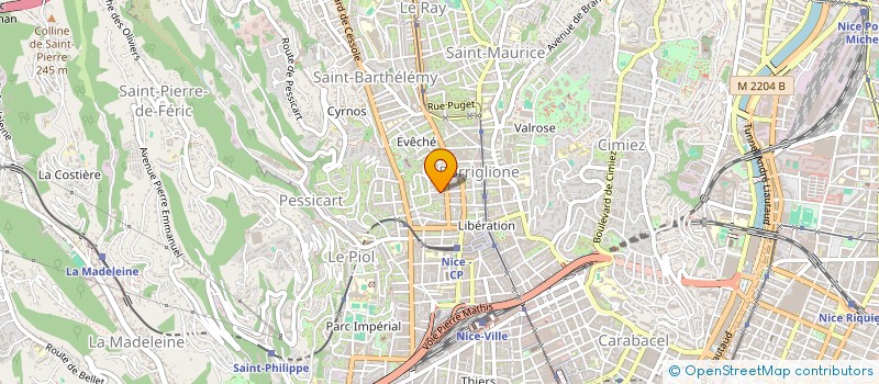 localisation de l'entreprise LNA à NICE
