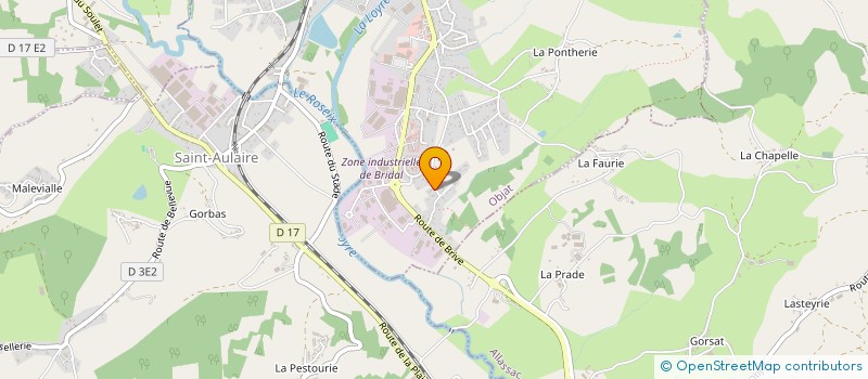 localisation de l'entreprise LNA INVESTISSEMENTS  OBJAT